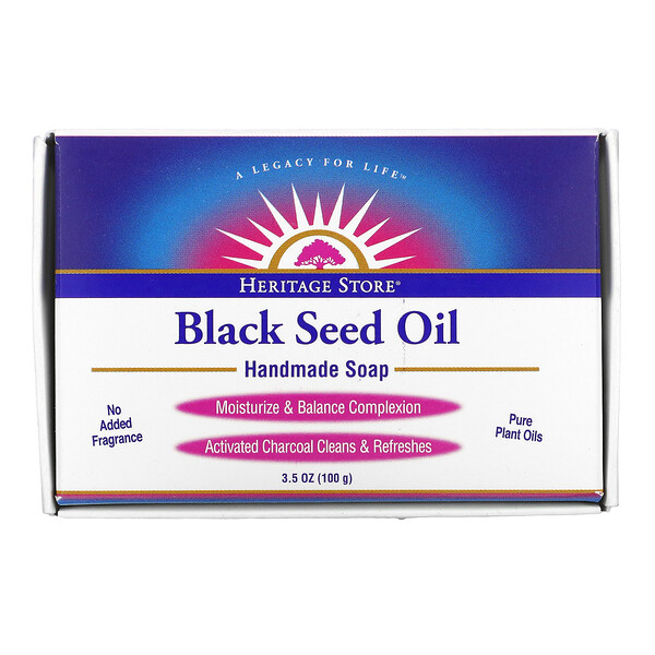 Black Seed Oil Handmade Soap, 3.5 oz (100 g)