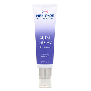 Хэритадж Продактс, Aura Glow Gel Cream, Calming Lavender, 1.7 oz (50 g) отзывы