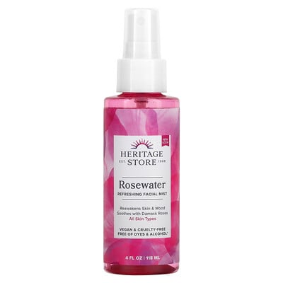 picture of Heritage Store Rosewater, Refreshing Facial Mist