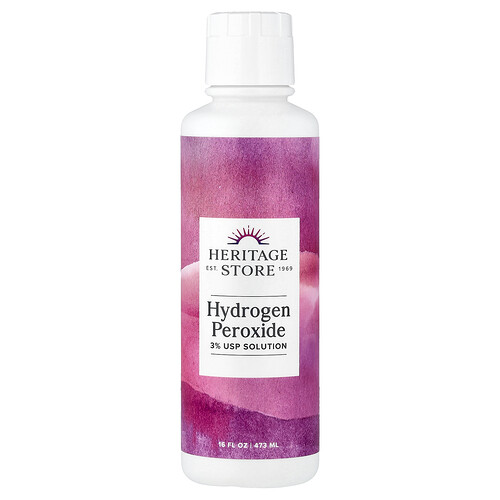 Heritage Store Hydrogen Peroxide, 16 fl oz (473 ml)