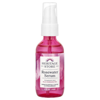 Heritage Store, Rosewater Serum, 2 fl oz (59 ml)