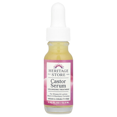 Product Image for Heritage Store, Castor Serum, 0.42 fl oz (12.5 ml)