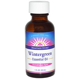 Хэритадж Продактс, Essential Oil, Wintergreen, 1 fl oz (30 ml) отзывы