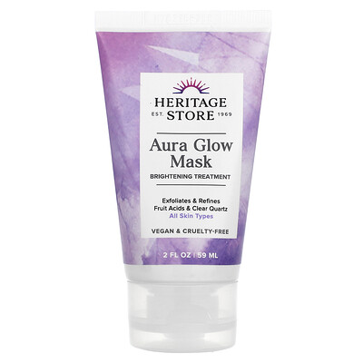 

Heritage Store Aura Glow Beauty Mask All Skin Types 2 fl oz (59 ml)