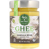 4th & Heart, Ghee Clarified Butter, Grass-Fed, Vanilla Bean, 9 oz (225 g)