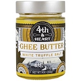 4th & Heart, Масло буйволицы, травяного откорма, соль белого трюфеля, 9 унц. (225 г.) отзывы