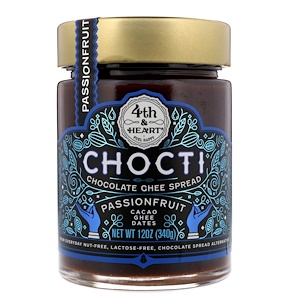 4 энд Харт, Chocti Chocolate Ghee Spread, Passionfruit, 12 oz (340 g) отзывы покупателей