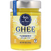 4th & Heart, Ghee Clarified Butter, Grass-Fed, Turmeric, 9 oz (255 g)