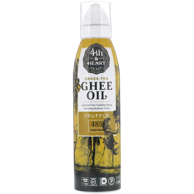 4th & Heart, Ghee Oil Spray, Truffle, 5 fl oz (148 ml) iHerb
