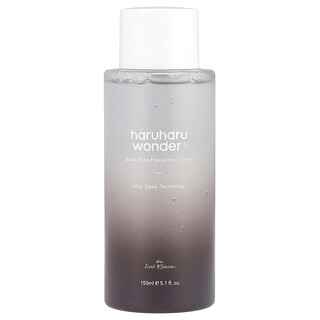 Haruharu, Wonder®, Black Rice Hyaluronic Toner, 5.1 fl oz (150 ml)