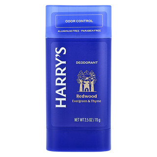 Harry's, Desodorante, Redwood, Evergreen y Thyme, 70 g (2,5 oz)