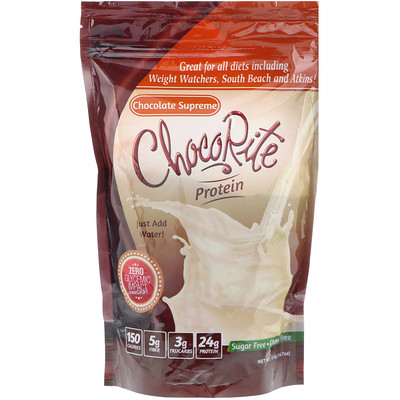 

Протеин ChocoRite, невероятно шоколадный, 14.7 унций (418 г)