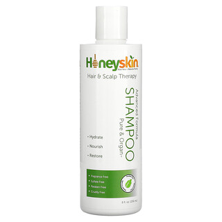Honeyskin, 頭髮和頭皮療法，高級配方洗髮精，8 液量盎司（236 毫升）