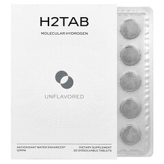 Molecular Hydrogen, без ароматизаторів, 30 розчинних таблеток (80 мг у таблетці)