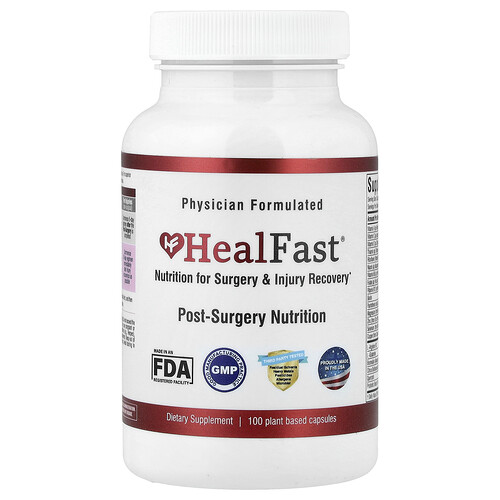 HealFast, 수술 후 영양 공급, 식물성 캡슐 100정