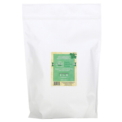 Купить Heavenly Tea Leaves Рассыпчатый зеленый чай премиального качества, органический жасмин, 1 фунт (16 унций)