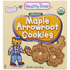 Healthy Times, オーガニック、オーガニック・クズウコン・クッキー、メイプル、、5 oz (140 g)