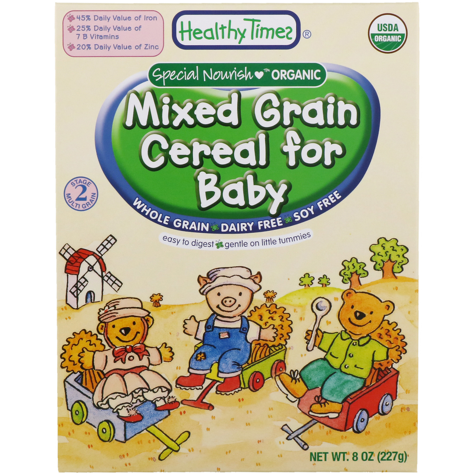 dairy free baby cereal