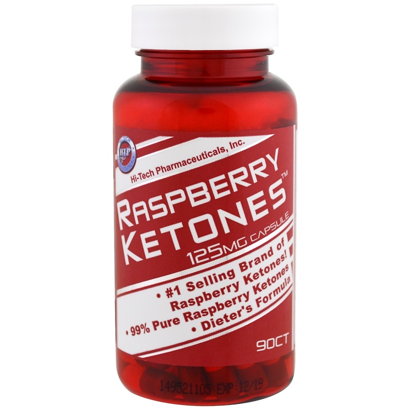 Hi Tech Pharmaceuticals, Raspberry Ketones, 125 mg , 90 Capsules iHerb