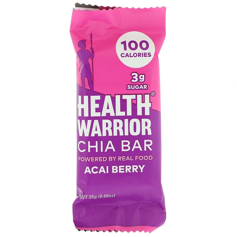 Health Warrior, Chia Bars, Acai Berry, 15 Bars, 0.88 oz (25 g) Each - iHerb