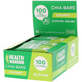 Health Warrior, Inc., Батончики чиа, кокос, 15 батончиков, 375 г (13,2 унций) отзывы