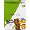 Health Warrior, Inc., Батончик-суперпродукт из тыквенного семени, мед, молотый перец и куркума, 12 батончиков, по 35 г (1,23 унции) каждый