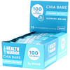 Health Warrior, Inc., Chia Bars, Caramel Sea Salt, 15 Bars, 0.88 oz (25 g)