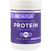 Health Warrior, Inc., Superfood Protein + Probiotics, Chocolate, 1.39 lbs (630 g)