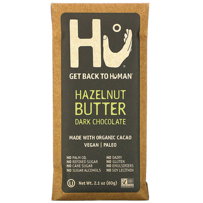 Купить Hu темный шоколад с фундуком, 60 г (2, 1 унции)