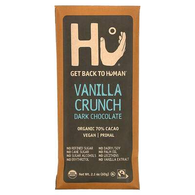 

Hu Vanilla Crunch Dark Chocolate 2.1 oz (60 g)