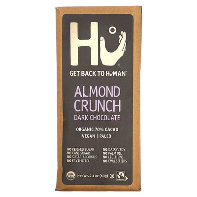 

Hu Almond Crunch Dark Chocolate 2.1 oz (60 g)