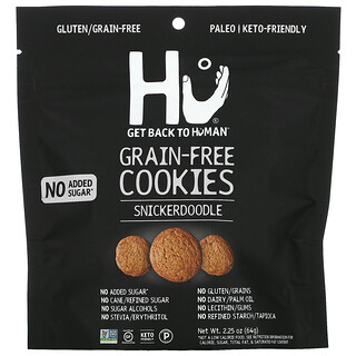 Hu, Grain-Free Cookies, Snickerdoodle, 2.25 oz (64 g)