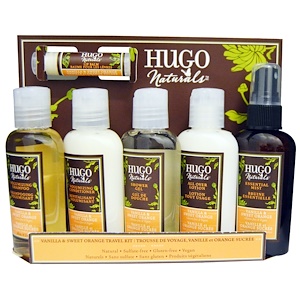Отзывы о Хьюго Нэчуралс, Vanilla & Sweet Orange Travel Kit, 6 Pieces