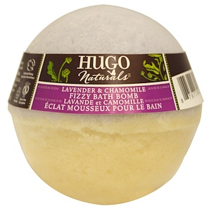 Отзывы о Хьюго Нэчуралс, Fizzy Bath Bomb, Lavender & Chamomile, 6 oz (170 g)