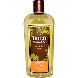 Hugo Naturals, Гель для душа, ваниль и сладкий апельсин, 12 жидк. унц. (355 мл)