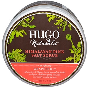 Отзывы о Хьюго Нэчуралс, Himalayan Pink Salt Scrub, Grapefruit, 9 oz (255 g)