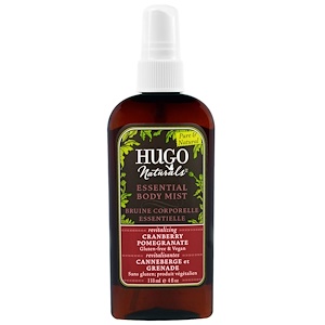 Отзывы о Хьюго Нэчуралс, Essential Body Mist, Cranberry Pomegranate, 4 fl oz (118 ml)