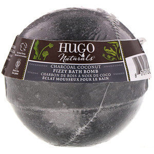 Отзывы о Хьюго Нэчуралс, Fizzy Bath Bomb, Charcoal Coconut, 7 oz (198 g)