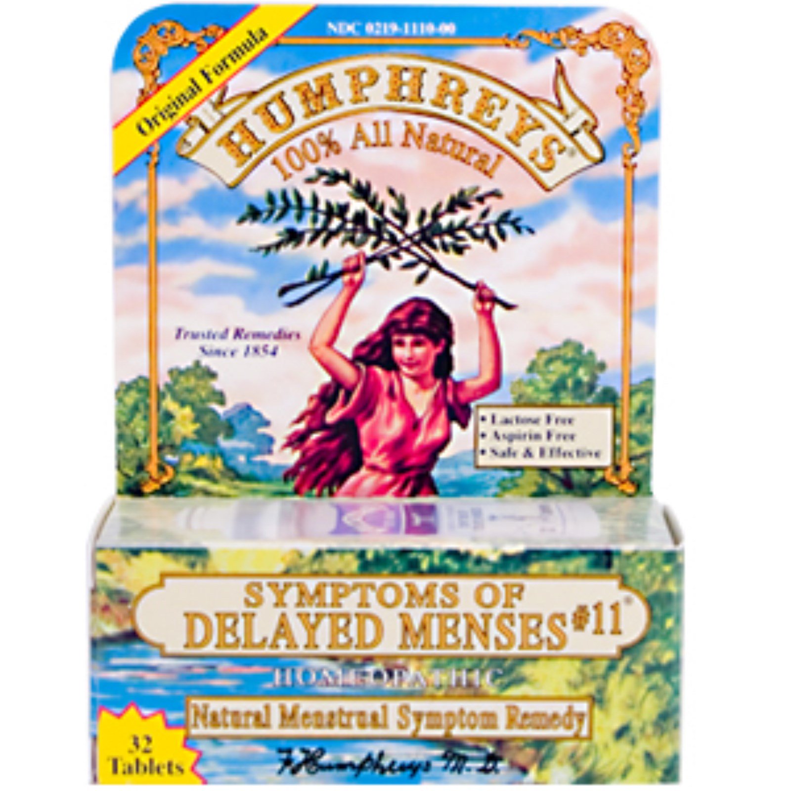 Humphreys symp of delayd menses-#11 32 tab (302191110002)