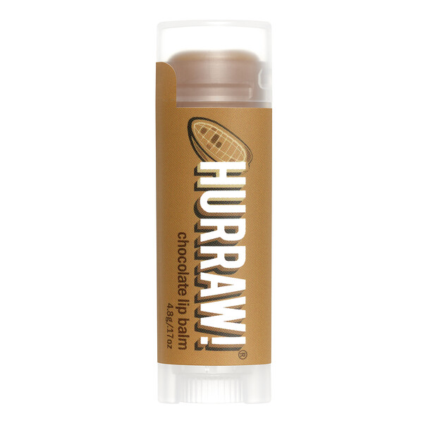 Hurraw! Balm‏, Lip Balm, Chocolate, .15 oz (4.3 g)