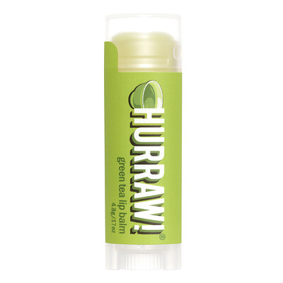 

Hurraw! Balm Бальзам для губ, зеленый чай, 0,15 унции (4,3 г)