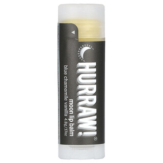 Hurraw! Balm, Lippenbalsem, maan, blauwe kamille vanille, 0.17 oz (4.8 g)