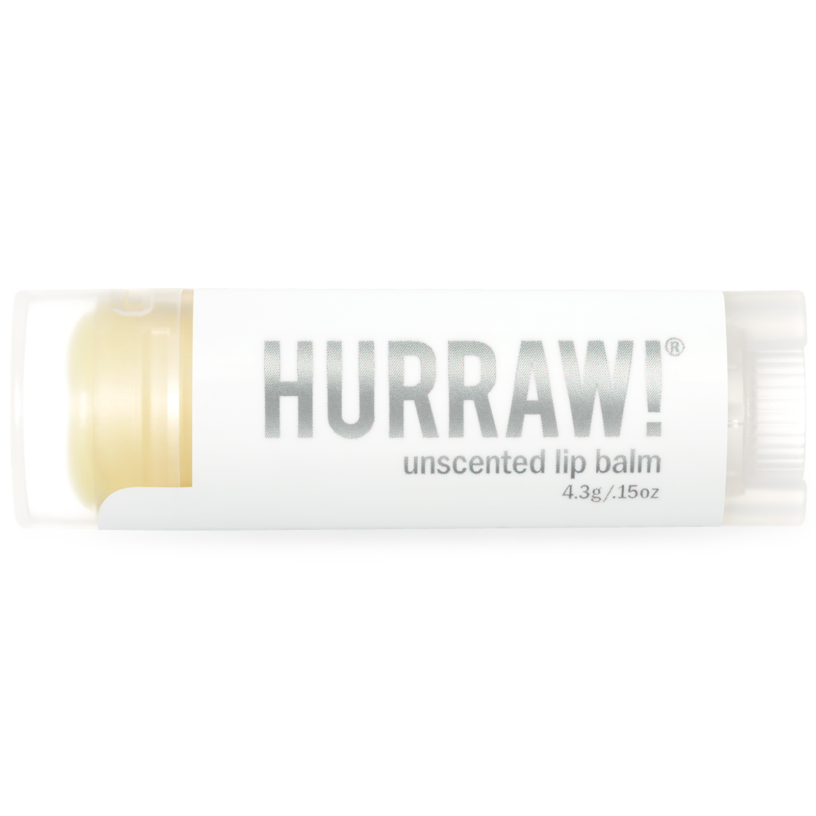 Hurraw! Balm, Lip Balm, Unscented, .15 oz (4.3 g) - iHerb