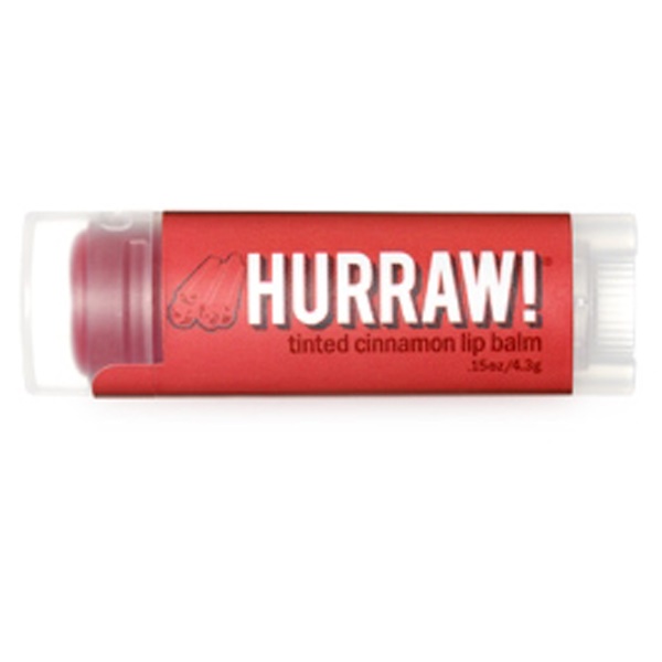 Hurraw! Balm, Tinted Lip Balm, Cinnamon, .15 oz (4.3 g) (Discontinued Item) 