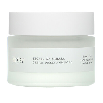 Huxley Secret of Sahara, Cream; Fresh and More, 1.69 fl oz (50 ml)