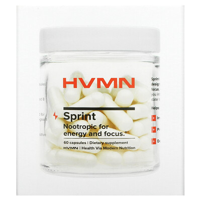HVMN, Sprint, 60 Capsules