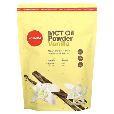 

HVMN, MCT Oil Powder, Vanilla, 10 oz (285 g)