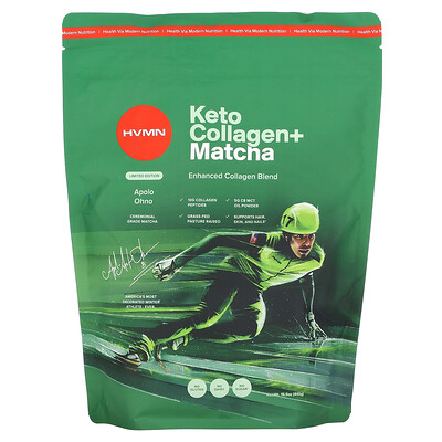 

HVMN Keto Collagen+ Matcha Limited Edition 15.5 oz (440 g)