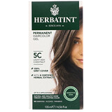Herbatint, Стойкий растительный гель-краска для волос, 5C светлый пепельный каштан, 4,5 жидких унции отзывы