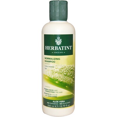 Herbatint Normalizing Shampoo, 8.79 fl oz (260 ml)